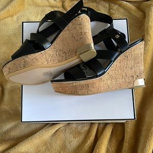 NEW GUESS sandals. Never worn. Size 8.5